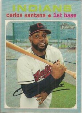 Carlos Santana [Chrome Refractor] #THC-56