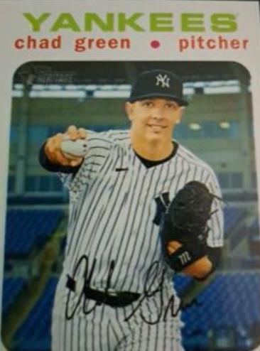 Chad Green [White Border] #552