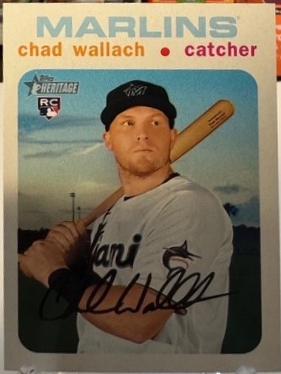 Chad Wallach [White Border] #507