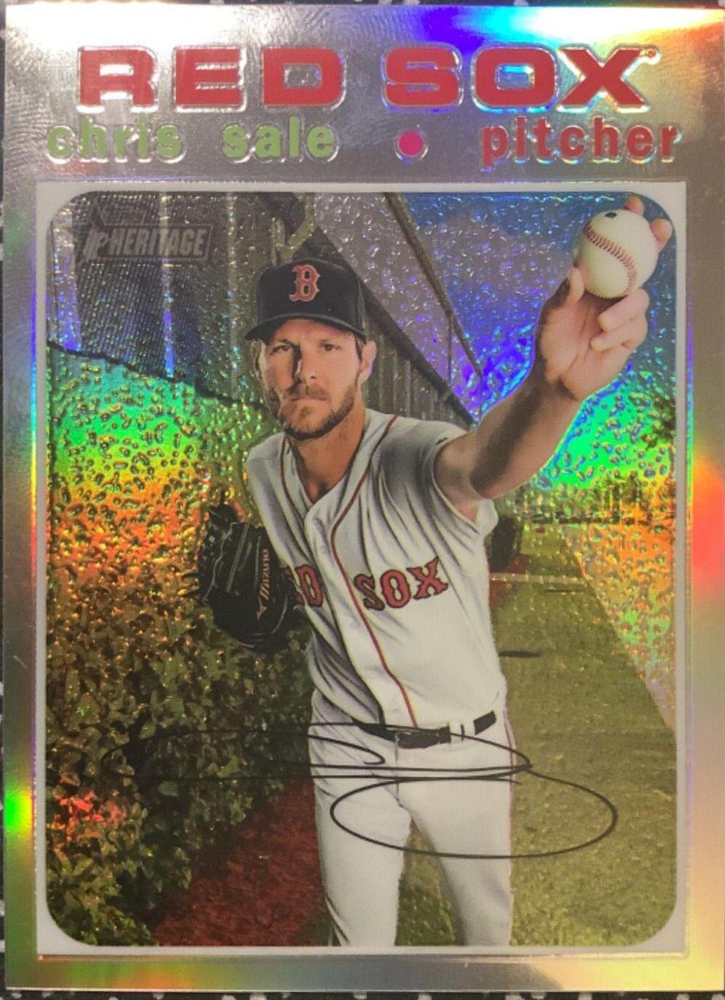 Chris Sale [Chrome Refractor] #THC-451