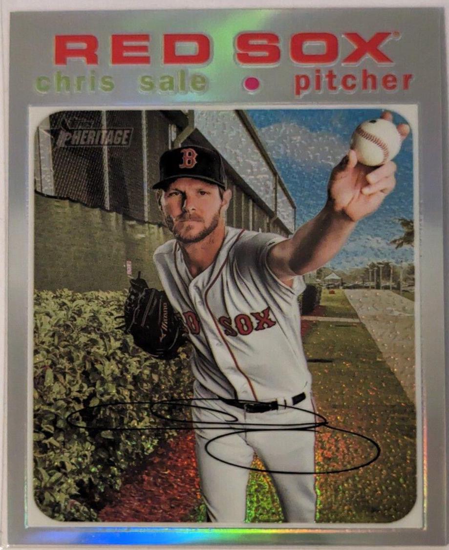 Chris Sale [Chrome White Refractor] #THC-451