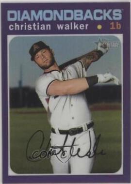 Christian Walker [Chrome Purple Refractor] #THC-488