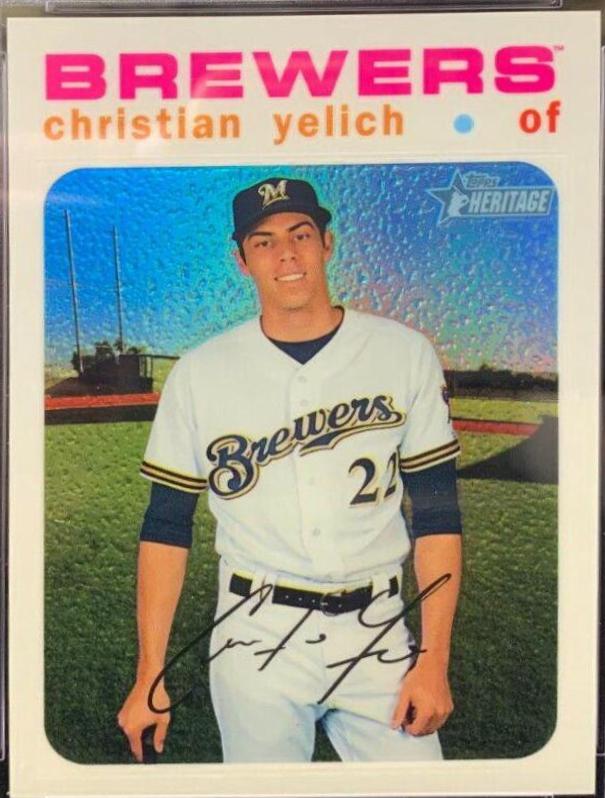 Christian Yelich [Chrome White Refractor] #THC-174