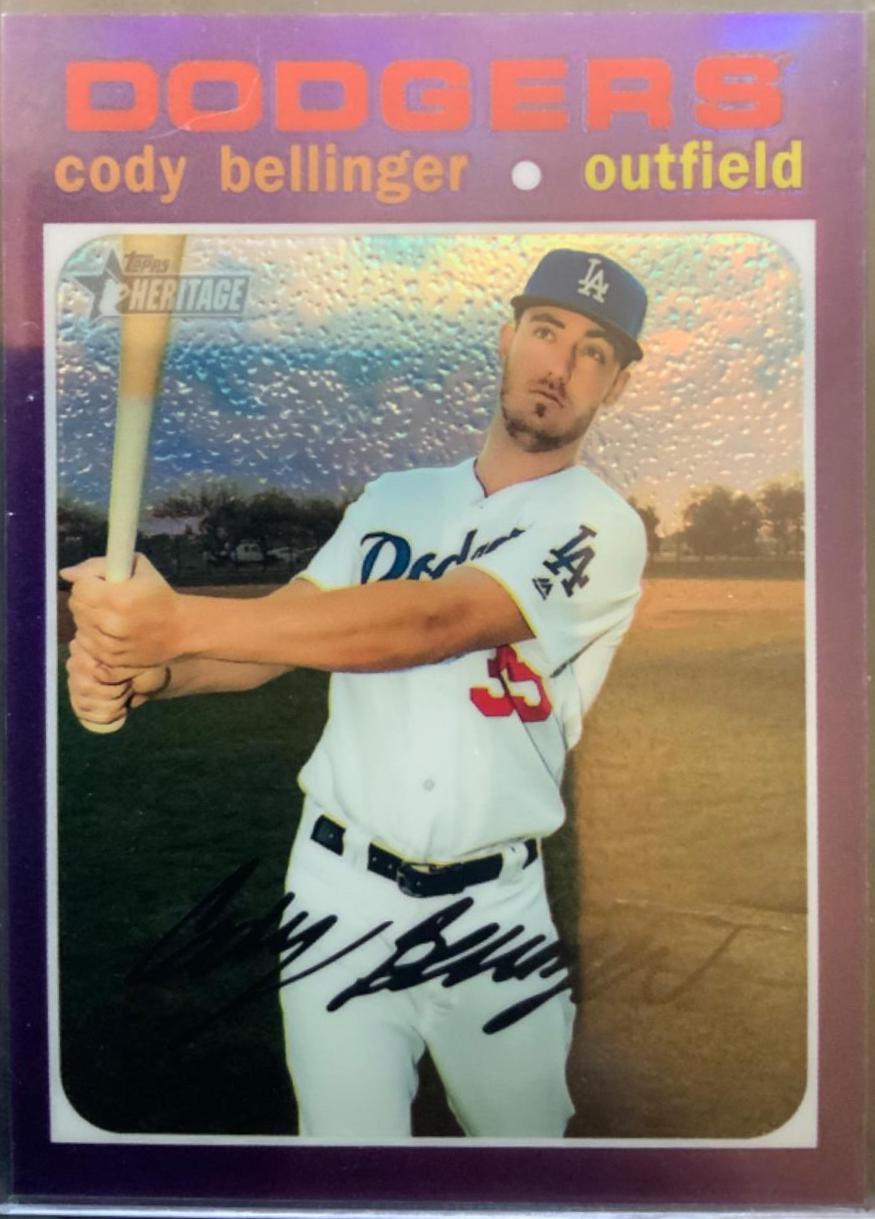 Cody Bellinger [Chrome Purple Refractor] #THC-257