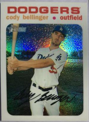 Cody Bellinger [Chrome White Refractor] #THC-257