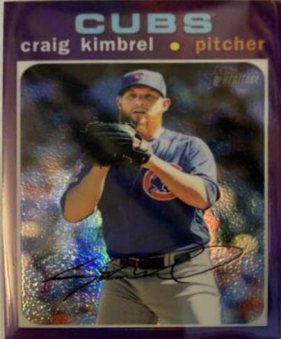 Craig Kimbrel [Chrome Purple Refractor] #THC-194