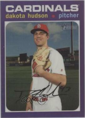 Dakota Hudson [Chrome Purple Refractor] #THC-229