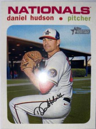 Daniel Hudson [White Border] #694