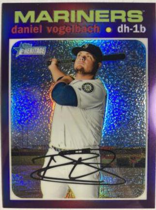 Daniel Vogelbach [Chrome Purple Refractor] #THC-461