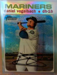 Daniel Vogelbach [Chrome Refractor] #THC-461