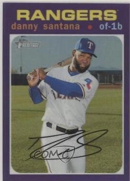 Danny Santana [Chrome Purple Refractor] #THC-175