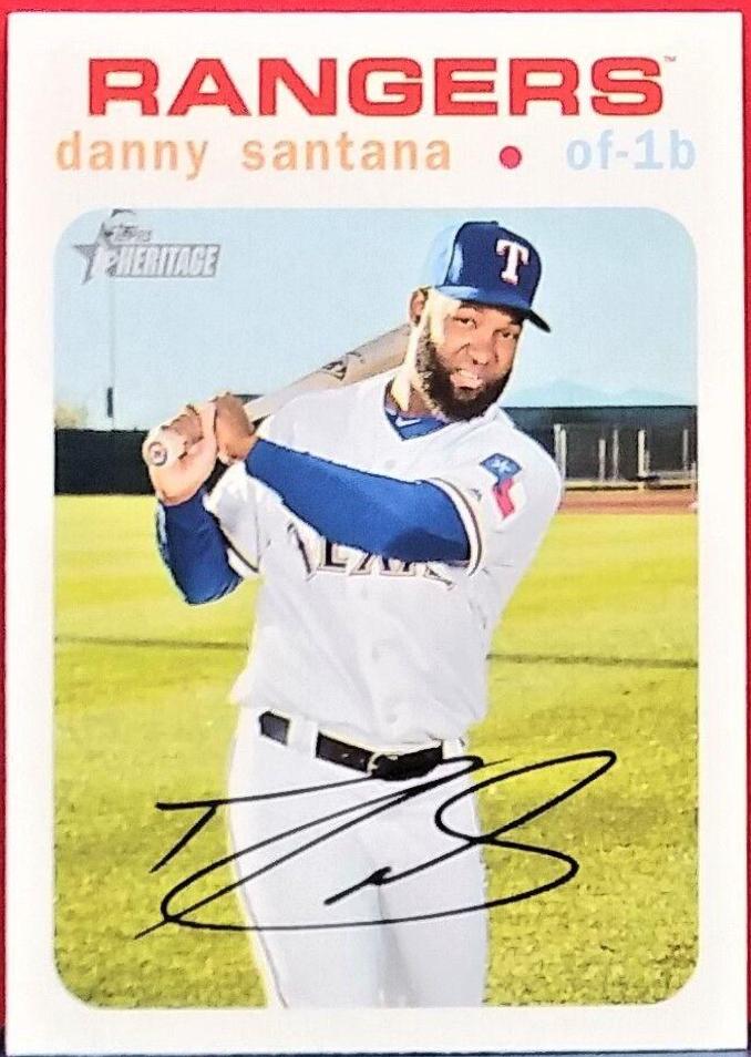 Danny Santana [White Border] #175