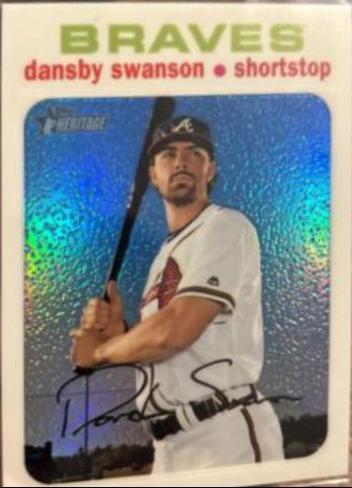 Dansby Swanson [White Border] #390