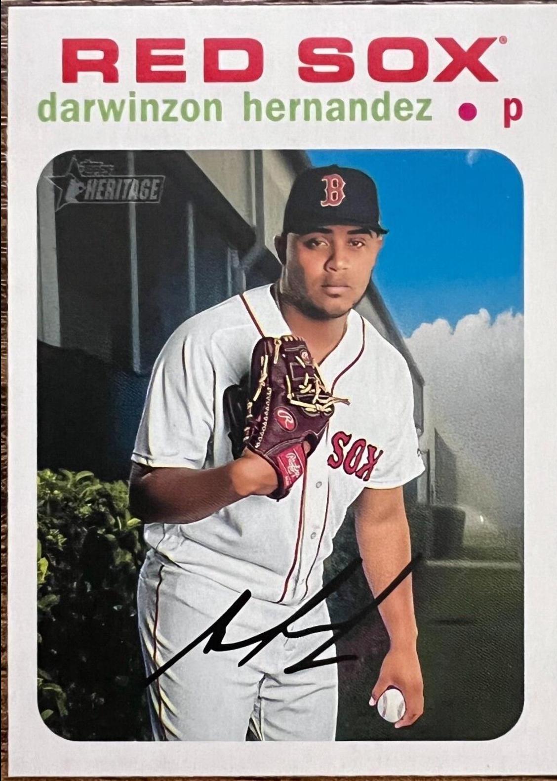 Darwinzon Hernandez [White Border] #381