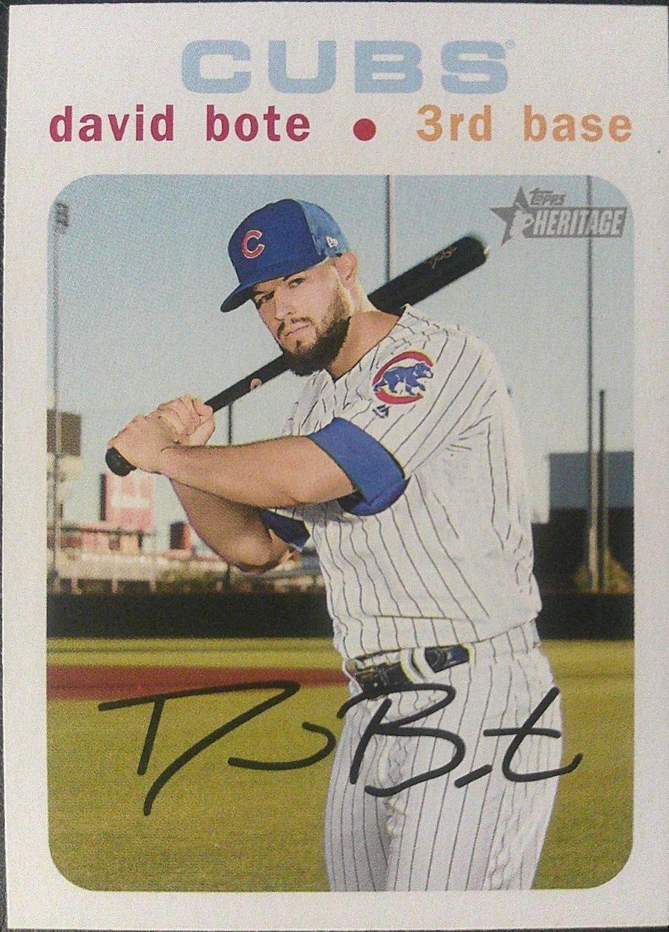 David Bote [White Border] #84