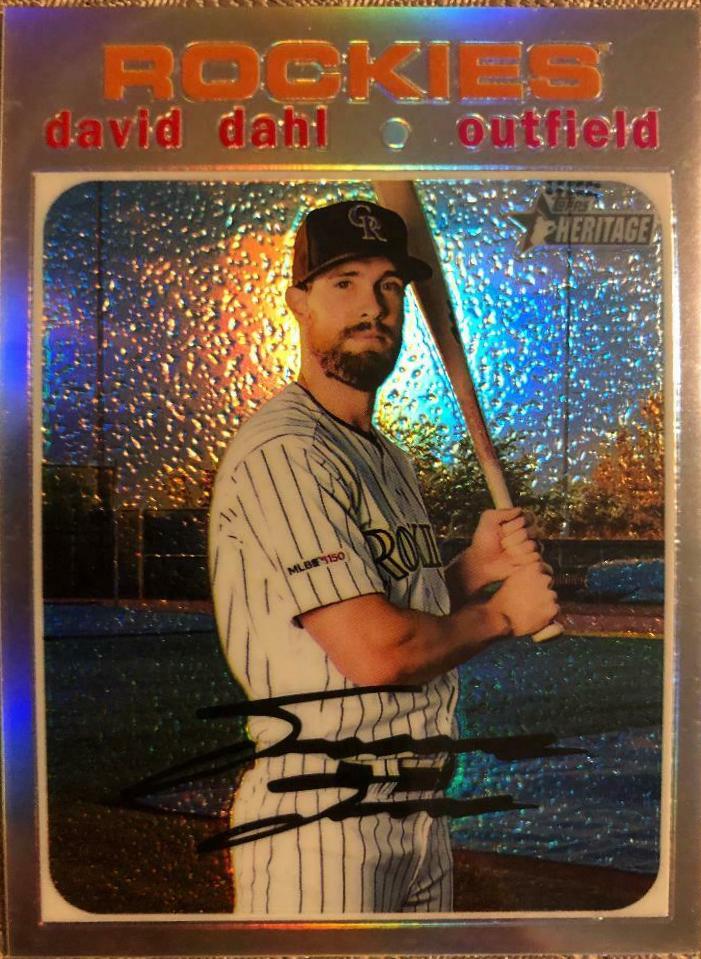 David Dahl [Chrome Refractor] #THC-478