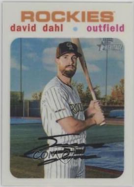 David Dahl [Chrome White Refractor] #THC-478