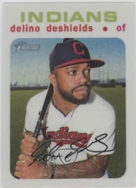Delino DeShields Jr. [Chrome White Refractor] #THC-524