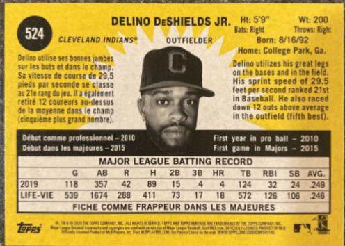 Delino DeShields Jr. [French Text] #524