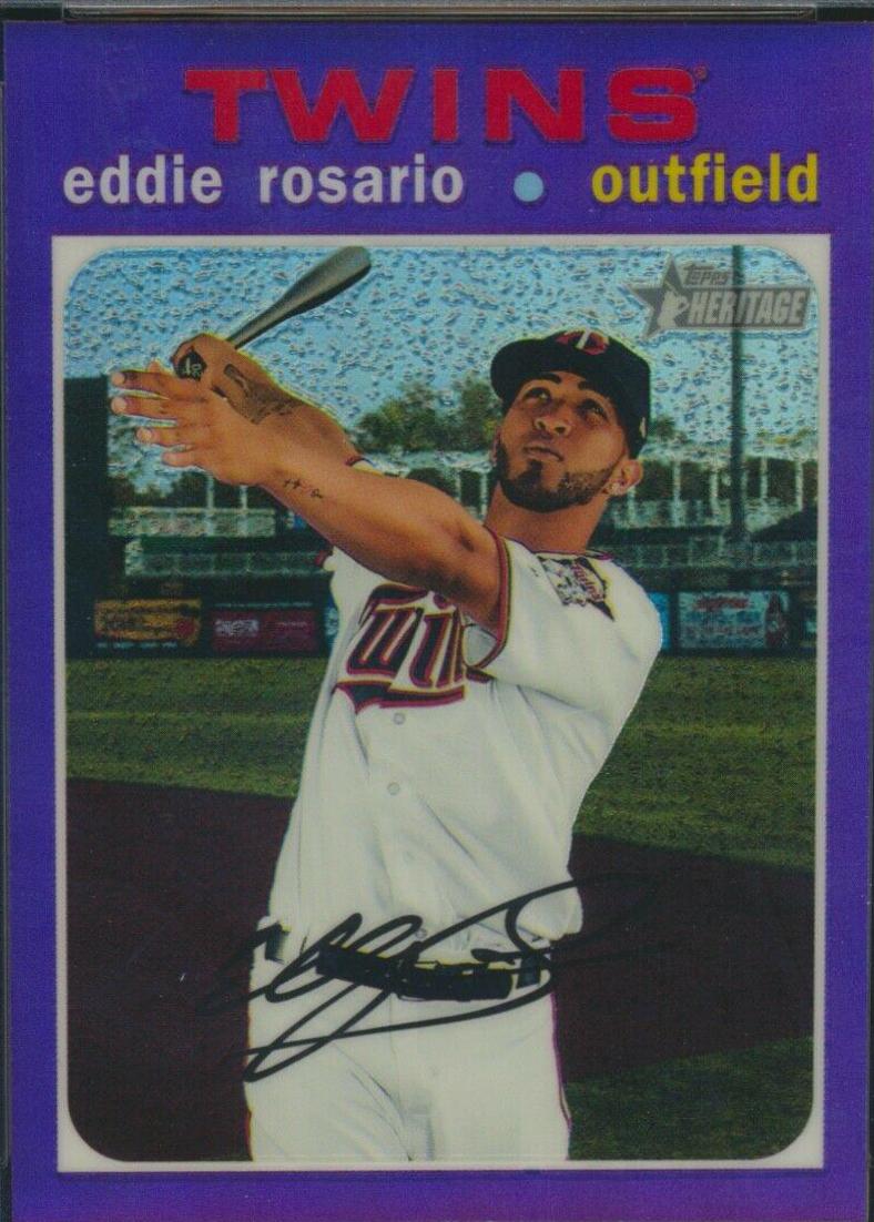 Eddie Rosario [Chrome Purple Refractor] #THC-432