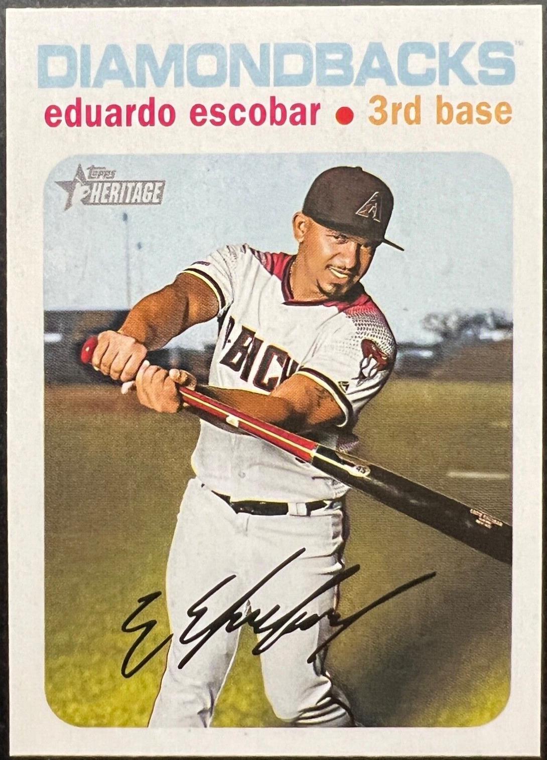 Eduardo Escobar [White Border] #474