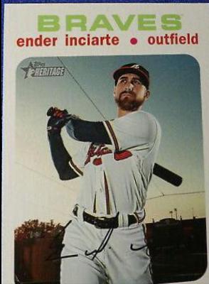 Ender Inciarte [White Border] #33