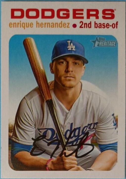 Enrique Hernandez [White Border] #281