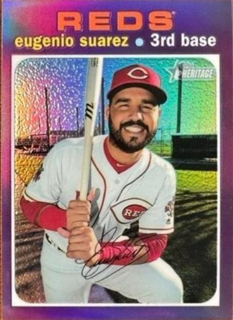 Eugenio Suarez [Chrome Purple Refractor] #THC-272