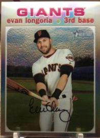 Evan Longoria [Chrome Refractor] #THC-32