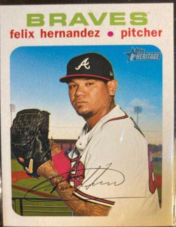 Felix Hernandez [White Border] #518