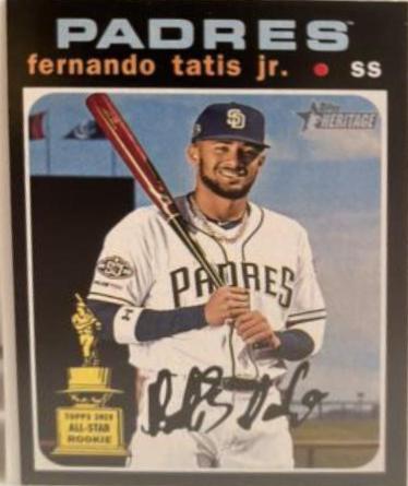 Fernando Tatis Jr. [Chrome Gold Refractor] #THC-437