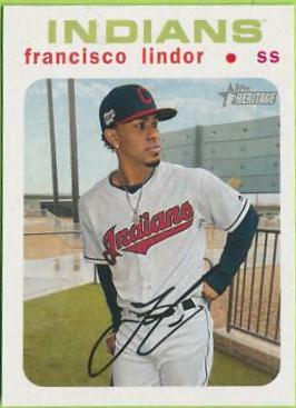 Francisco Lindor [White Border] #442