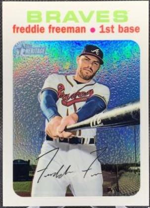 Freddie Freeman [White Border] #263