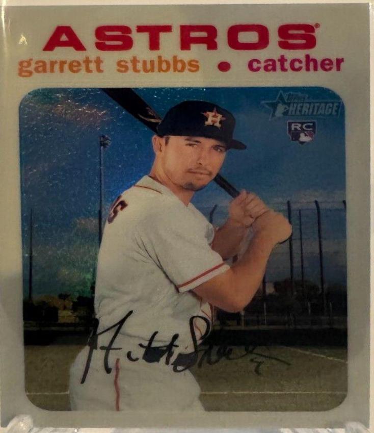 Garrett Stubbs [Chrome White Refractor] #THC-543