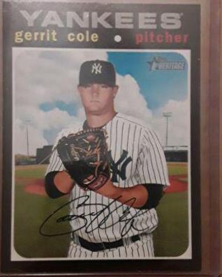 Gerrit Cole [Silver Name] #501