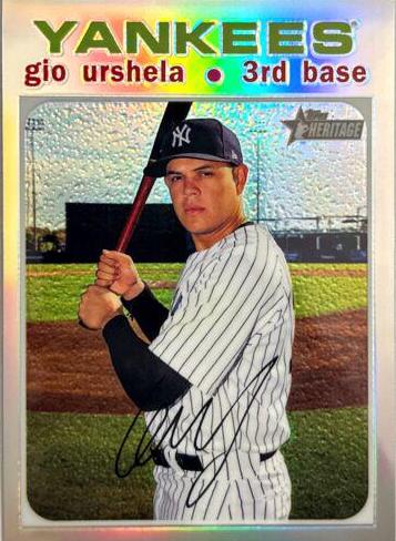 Gio Urshela [Chrome Refractor] #THC-8