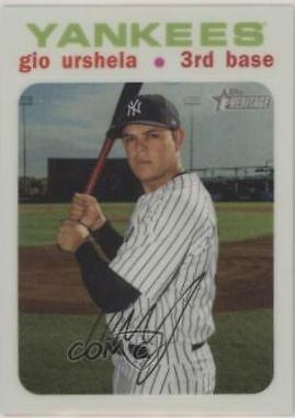 Gio Urshela [Chrome White Refractor] #THC-8