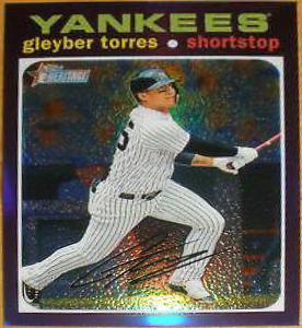 Gleyber Torres [Chrome Purple Refractor] #THC-483