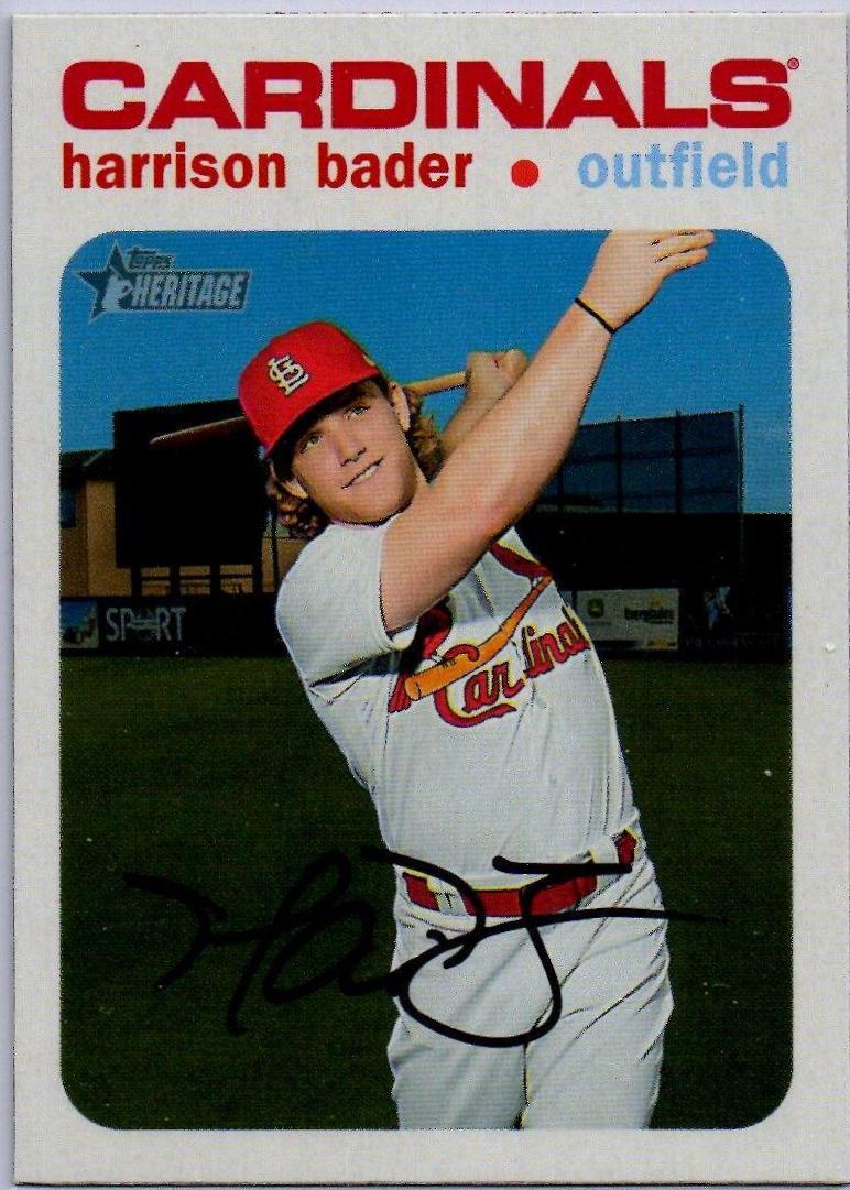 Harrison Bader [White Border] #80