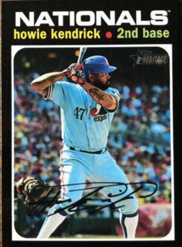 Howie Kendrick [Throwback] #673