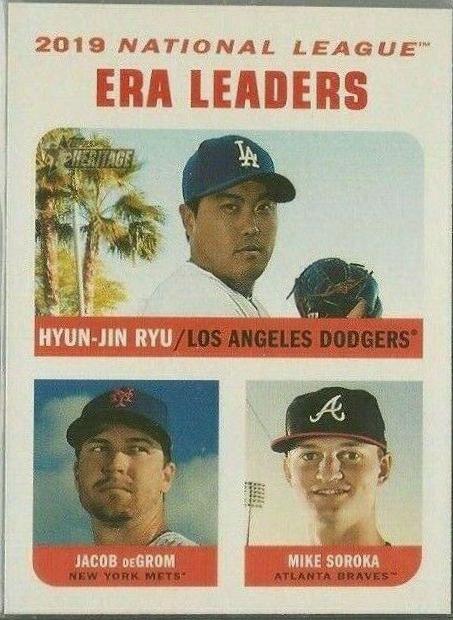 Hyun Jin Ryu / Jacob deGrom / Mike Soroka [White Border] #68