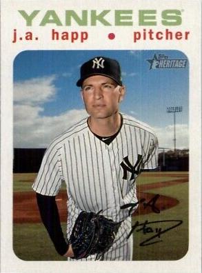 J.A. Happ [White Border] #47