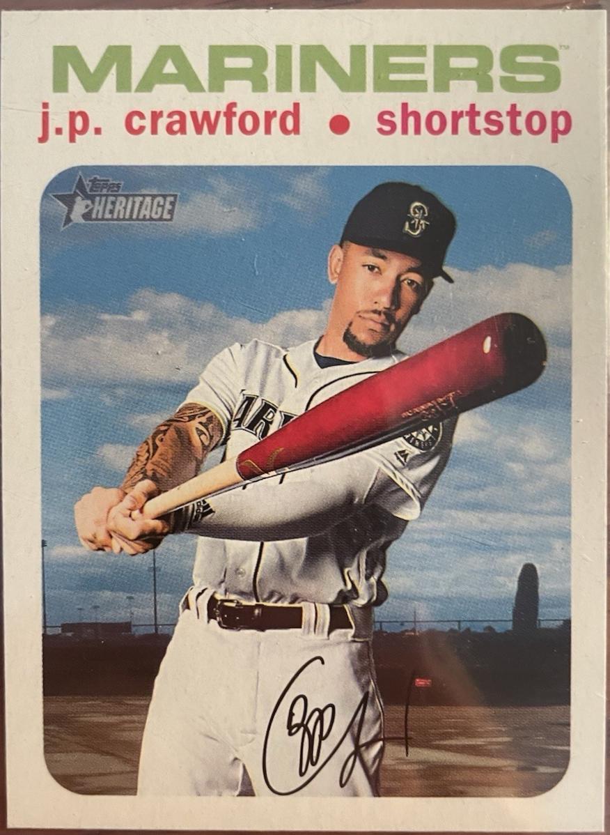J.P. Crawford [White Border] #353