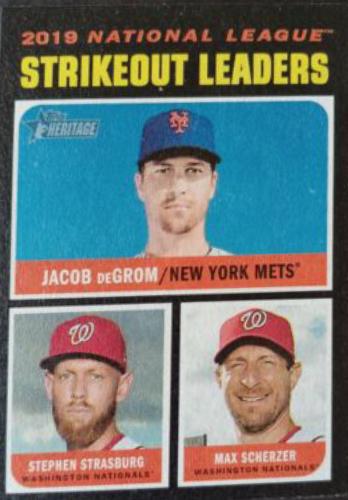 Jacob deGrom / Stephen Strasburg / Max Scherzer [Flipstock] #72