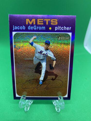 Jacob deGrom [Chrome Purple Refractor] #THC-406