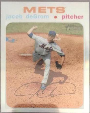 Jacob deGrom [Chrome Refractor] #THC-406