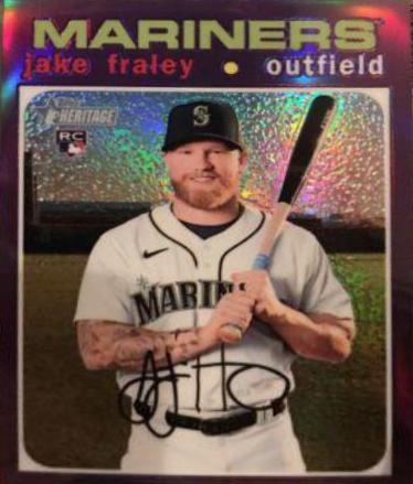 Jake Fraley [Chrome Purple Refractor] #THC-547