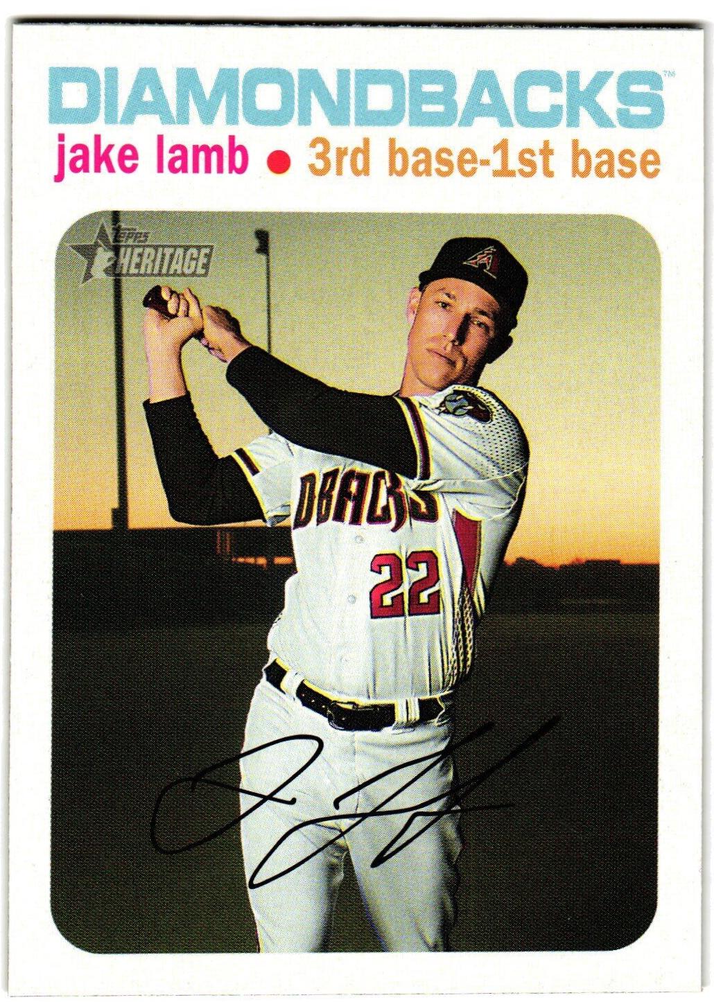 Jake Lamb [White Border] #366
