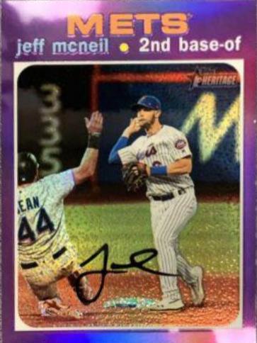 Jeff McNeil [Chrome Purple Refractor] #THC-492