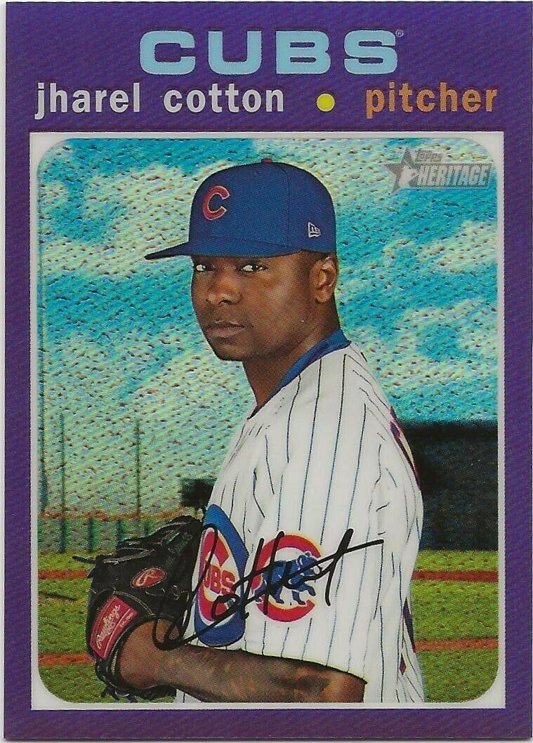 Jharel Cotton [Chrome Purple Refractor] #THC-522